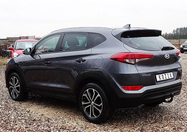 Hyundai Tucson cena 78900 przebieg: 134935, rok produkcji 2018 z Rabka-Zdrój małe 704